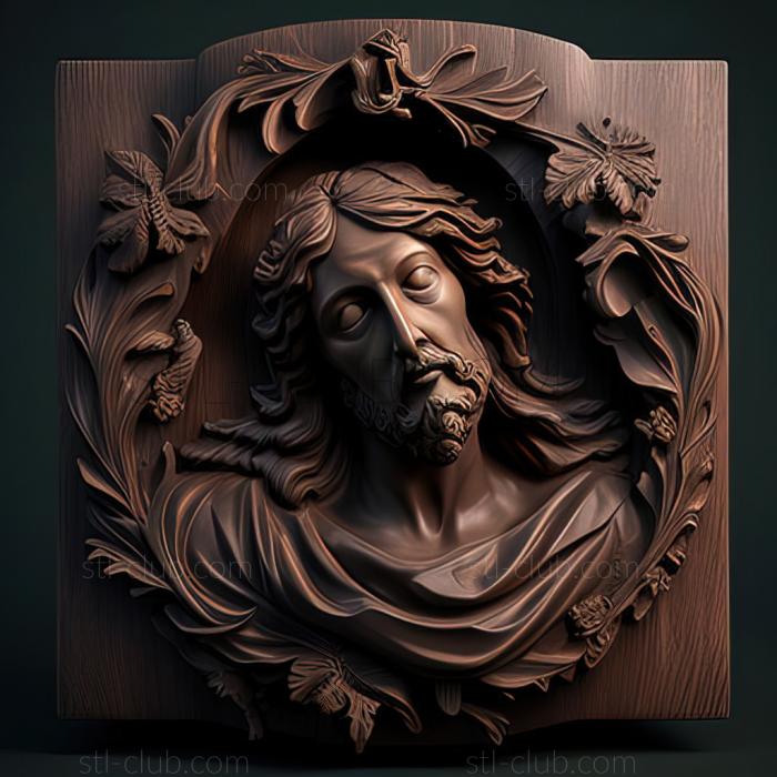 3D model st jesus (STL)